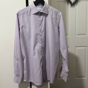 Eton Men's Light Lavender Dress Shirt - Spread Collar